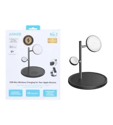 تصویر  شارژر وایرلس 15W انکر مدل B25M3311