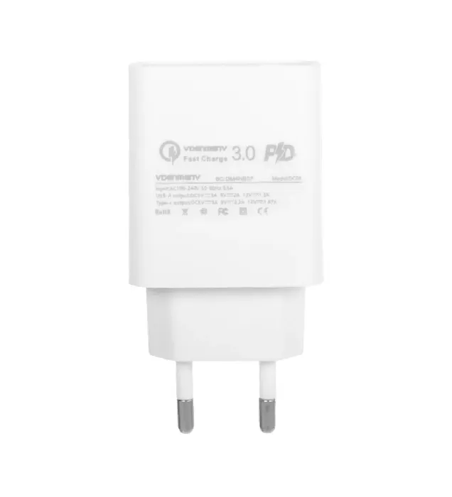 تصویر  شارژر دیواری دنمن 20 وات مدل DC08