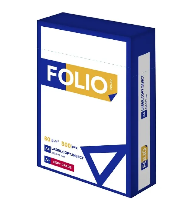 تصویر  کاغذ A4 فولیو پرایم مدل +A بسته 500 عددی
