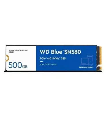 تصویر  هارد اینترنال وسترن دیجیتال مدل WD Blue SN580 NVMe ظرفیت 500 گیگابایت