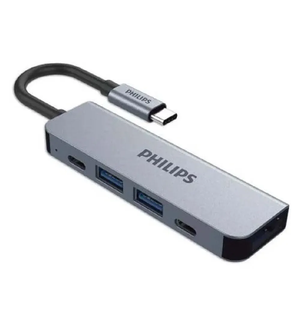 تصویر  هاب 5 پورت فیلیپس مدل SWV6115G