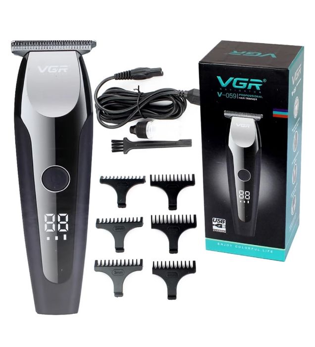 تصویر  ماشین اصلاح موی سر و صورت وی جی ار مدل 059-V