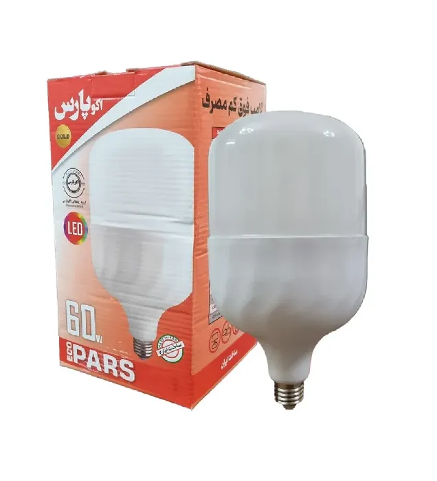 تصویر  لامپ ال ای دی 60 وات اکو پارس گلد مدلEPG60-27 پایه E27