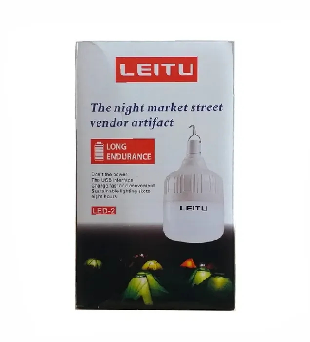 تصویر  لامپ ال ای دی 40 وات لیتو مدل شارژی