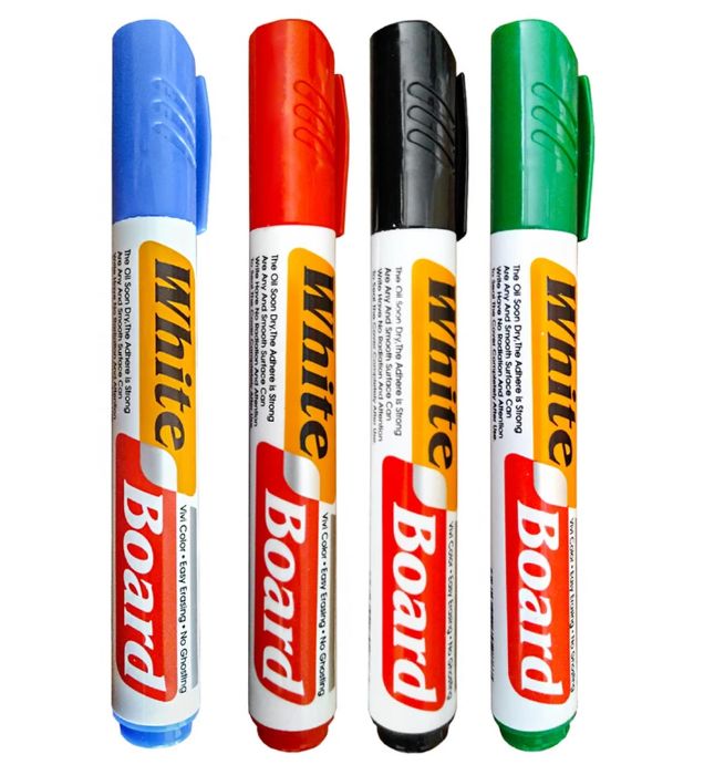 تصویر  ماژیک وایت برد کد x-828 M بسته 4 عددی