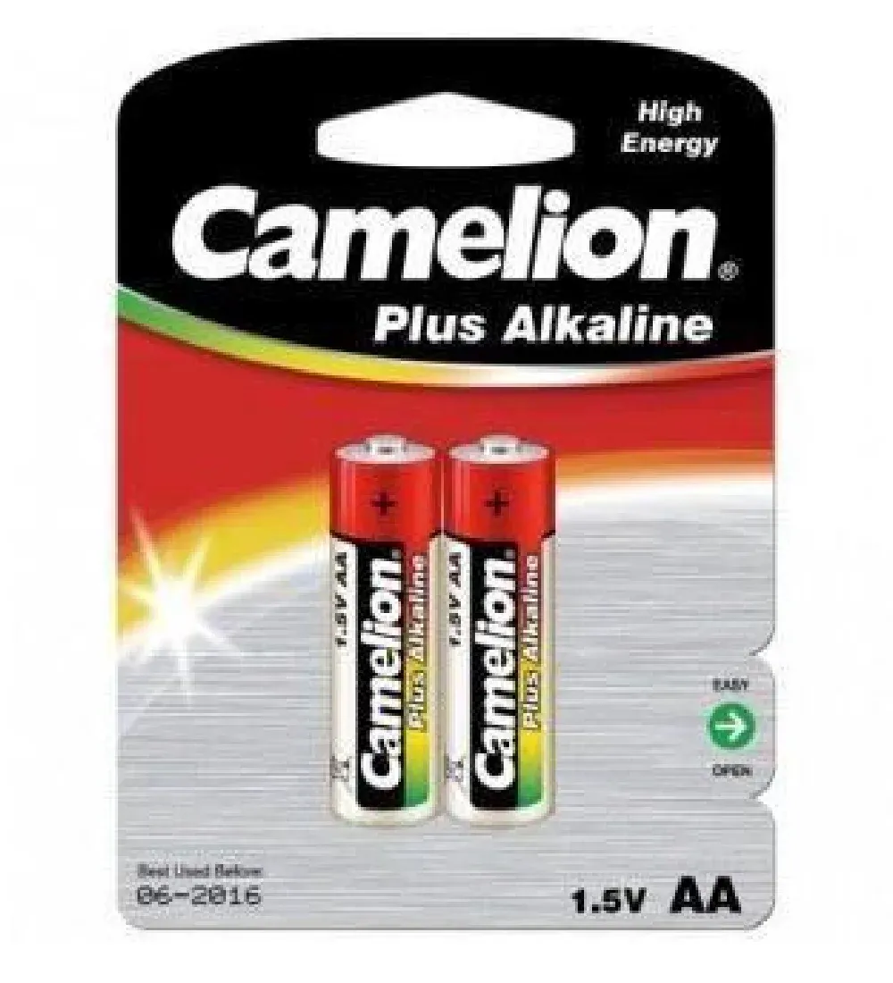 تصویر  باتری نیم قلمی کملیون مدل Plus Alkaline LR03-BP2 بسته 2 عددی