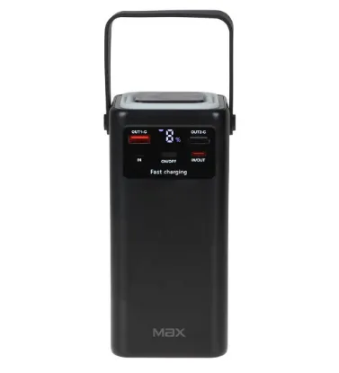 تصویر  پاوربانک مکس 22.5W مدل MZ-16 ظرفیت 50000 میلی آمپر ساعت
