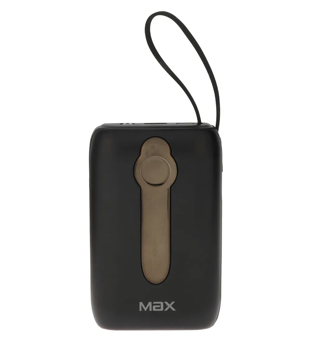 تصویر  پاوربانک مکس 22.5W مدل MZ-12 ظرفیت 20000 میلی آمپر ساعت