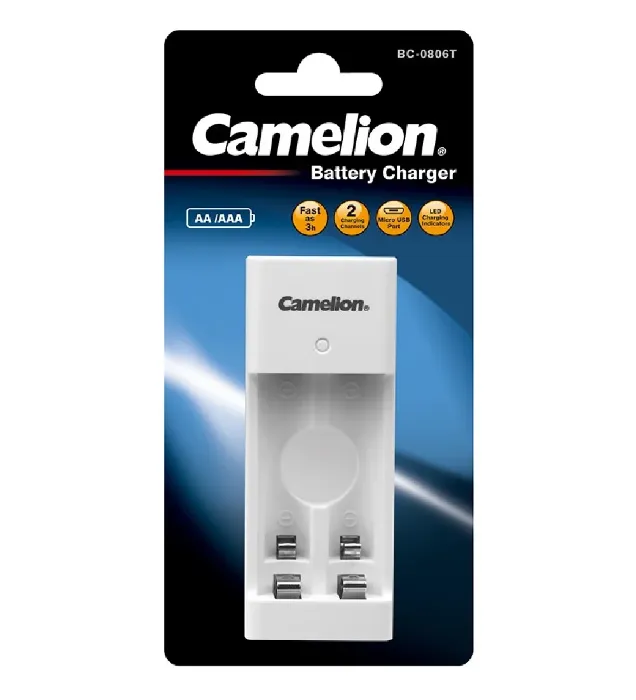 تصویر  شارژر باتری کملیون مدل BC-0806T