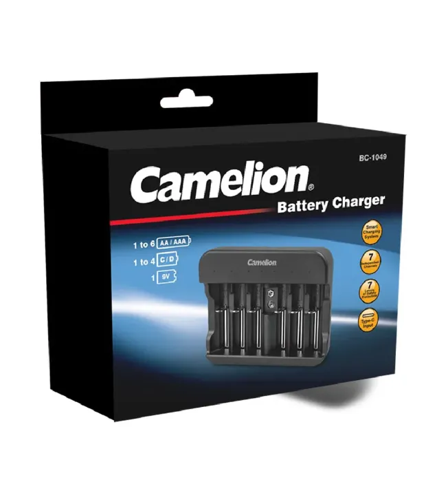 تصویر  شارژر باتری کملیون مدل BC-1049