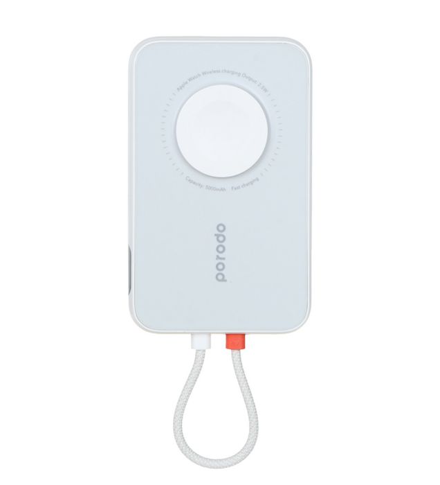 تصویر  پاوربانک 20W پرودو مدل PD-PBFCH027 ظرفیت 5000 میلی آمپر ساعت