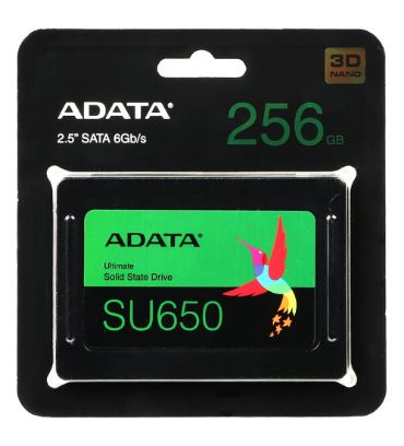 هارد SSD اینترنال ای دیتا مدل Ultimate SU650 ظرفیت 256 گیگابایت