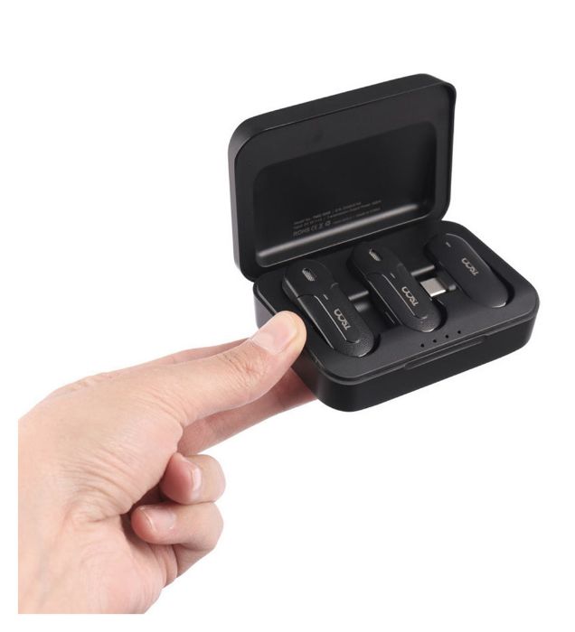 تصویر  میکروفون بی سیم تسکو تایپ سی مدل TMIC 5005 (دو میکروفون)