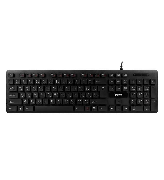 تصویر  کیبورد باسیم تسکو مدل TK 8045