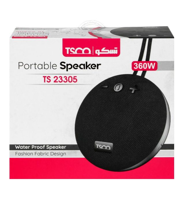تصویر  اسپیکر بلوتوثی تسکو مدل TS 23305