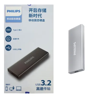 تصویر  هارد SSD اکسترنال فیلیپس مدل FM61PS025S PS ظرفیت 256 گیگابایت
