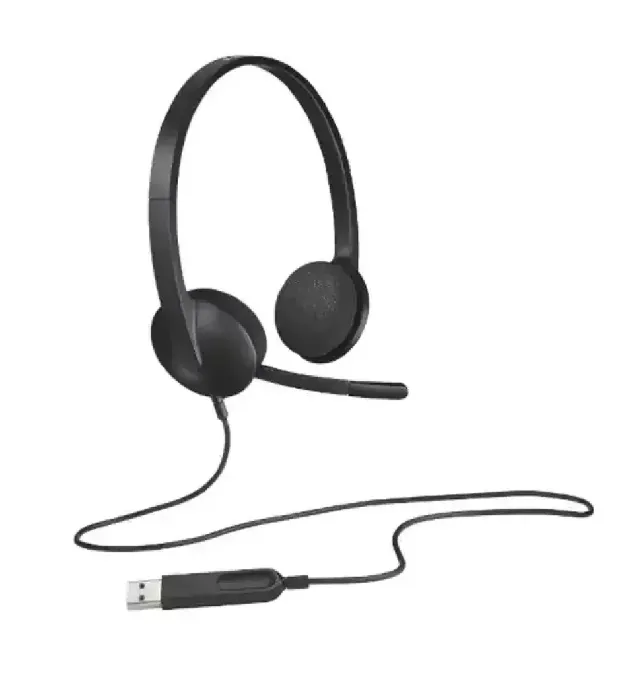 تصویر  هدفون سیمی لاجیتک مدل H340