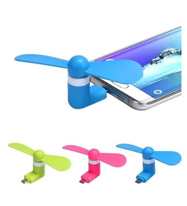 تصویر  پنکه همراه هایک مدل microUSB