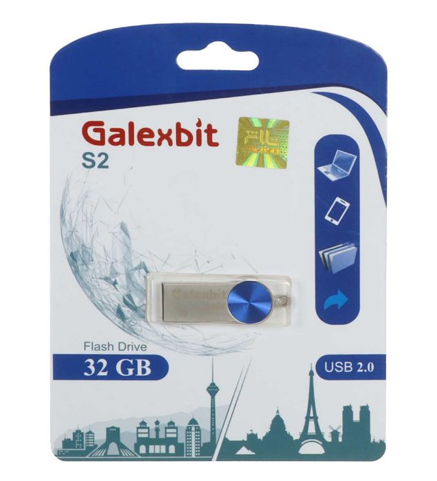تصویر  فلش مموری گلکس بیت مدل S2 USB 2.0 ظرفیت 32 گیگابایت