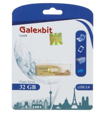 فلش مموری گلکس بیت مدل Lock USB 2.0 ظرفیت 32 گیگابایت