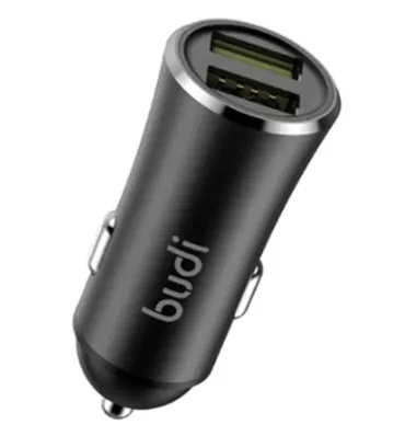 تصویر شارژر فندکی 12W بودی مدل CC627B با 2 خروجی USB