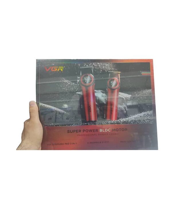 تصویر  ماشین اصلاح وی جی آر مدل V-001Pro & V-977