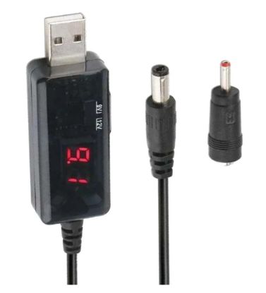 تصویر  کابل تبدیل USB به DC مدل T912 طول 0.88 متر
