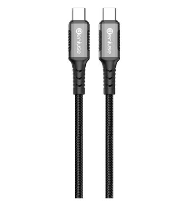 تصویر  کابل شارژ USB-C به USB-C بنیوس مدل BE-CA04 طول 1متر