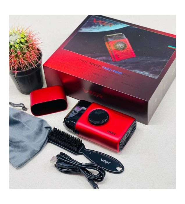 تصویر  ماشین اصلاح موی صورت وی جی آر مدل V-377