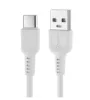 تصویر  کابل تبدیل USB به USB-C بارد مدل 3A فست شارژ طول 1 متر