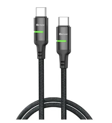 تصویر  کابل تبدیل USB-C به USB-C بنیوس مدل BE-CA08 طول 1 متر