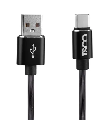 تصویر  کابل تبدیل USB به USB-C تسکو مدل TC C169 طول 1 متر