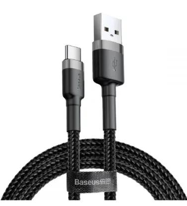 تصویر  کابل تبدیل USB به USB-C بیسوس مدل CATKLF-CG1 Cafule طول 2 متر