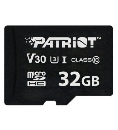 تصویر  کارت حافظه میکرو اس دی پاتریوت مدل VX microSDHC CL10 UHS-I U3 V30 ظرفیت 32 گیگابایت