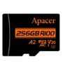 تصویر  کارت حافظه میکرو اس دی اپیسر مدل MicroSD XC CL10 U3 UHS l V30 A2 W/1 100/80 به همراه آداپتور ظرفیت 256 گیگابایت