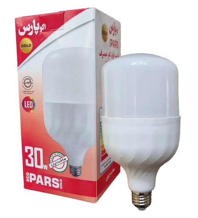 تصویر  لامپ ال ای دی 30 وات اکوپارس مدل EP30-27 پایه E27