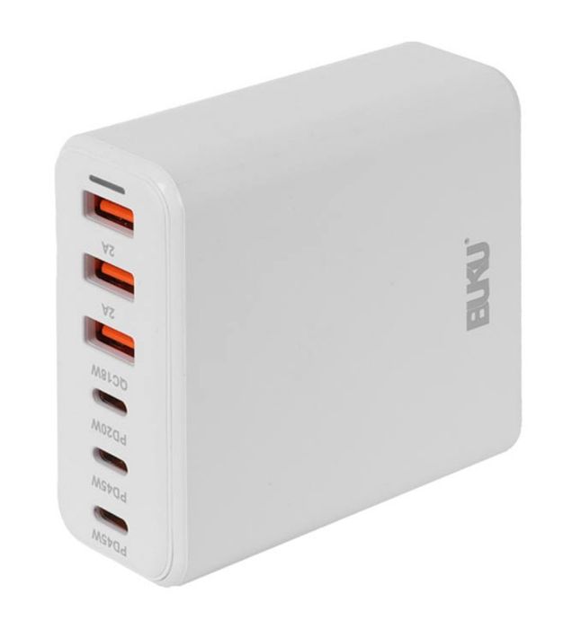 تصویر  شارژر رومیزی 6 پورت 120W بوکو مدل MC-073