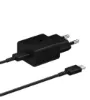 تصویر  شارژر دیواری سامسونگ 15 وات مدل EP-T1510 به همراه کابل تبدیل USB-C