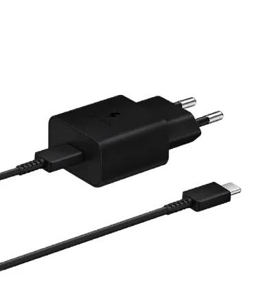 تصویر شارژر دیواری سامسونگ 15 وات مدل EP-T1510 به همراه کابل تبدیل USB-C
