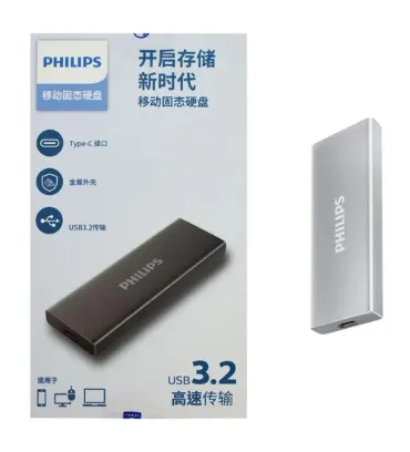 تصویر  هارد SSD اکسترنال فیلیپس مدل FM61PS100S PS ظرفیت 1 ترابایت