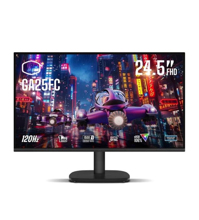 تصویر  مانیتور گیمینگ کولر مستر مدل GA25FC سایز 25 اینچ