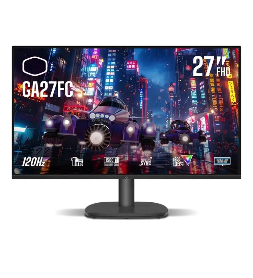 تصویر  مانیتور گیمینگ کولر مستر مدل GA27FC سایز 27 اینچ