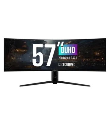 تصویر  مانیتور خمیده گیمینگ کولر مستر مدل GP57ZS سایز 57 اینچ