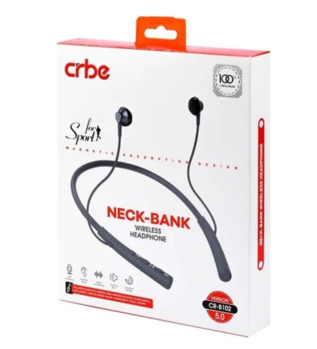 تصویر  هندزفری گردنی کربی مدل CR-B102 تصویر  هندزفری گردنی کربی مدل CR-B102