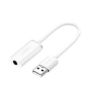 تصویر  مبدل USB به جک 3.5 میلی متری صدا یوگرین US206 مدل 30712