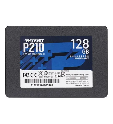 تصویر  هارد اینترنال اس اس دی پاتریوت مدل P210 ظرفیت 128 گیگابایت