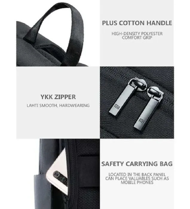 تصویر  کوله پشتی لپ تاپ شیائومی مدل JDSW02RM مناسب برای لپ تاپ تا 15.6 اینچی