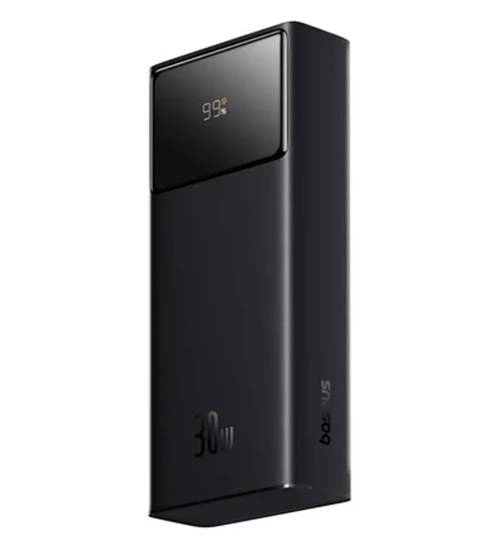 تصویر  پاوربانک 30W باسئوس مدل Star-Lord Digital Display  ظرفیت 10000 میلی آمپر ساعت
