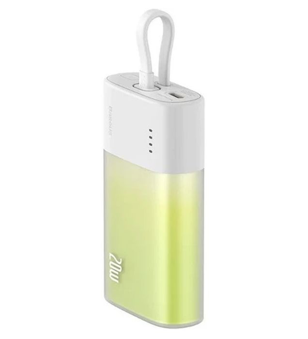 تصویر  پاور بانک 20W باسئوس مدل Popsicle IP Edition ظرفیت 5200 میلی آمپر ساعت