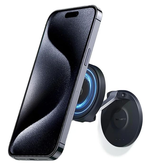 تصویر  پایه نگهدارنده گوشی موبایل مخصوص خودرو باسئوس مدل MagPro Magnetic Foldable